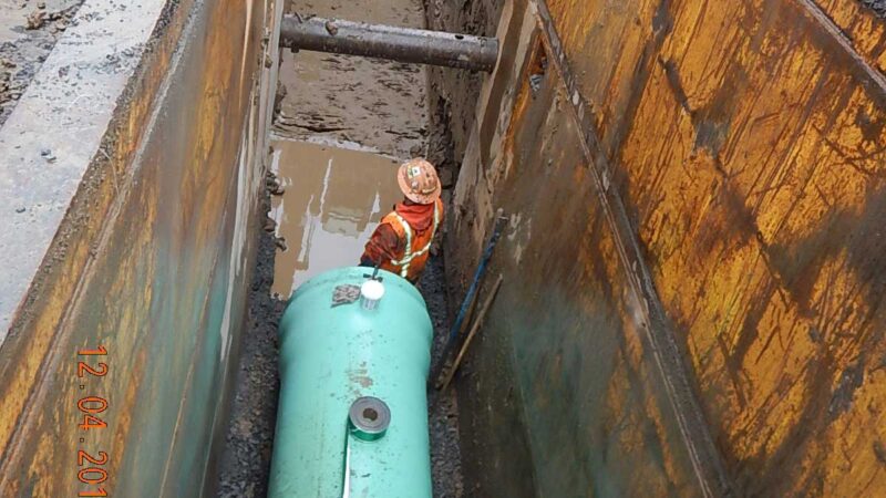 NE 20th Avenue Sewer Pipeline project
